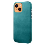 iPhone 13 læder cover back - Grøn