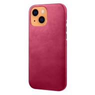 iPhone 13 læder cover back - Pink