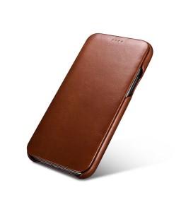 iPhone 13 cover i brun læder