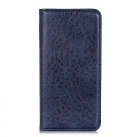 iPhone 11 læder cover pung blå flipcover