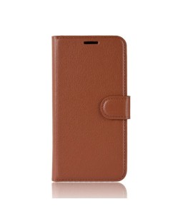 iPhone 11 læder cover pung brun flipcover