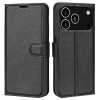 iPhone 17 Pro læder cover pung sort flipcover