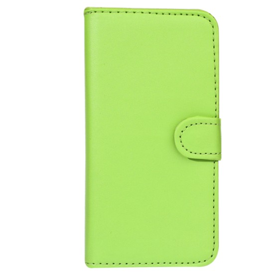 iPhone 5 læder cover grøn