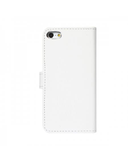 iPhone 5 læder cover hvid