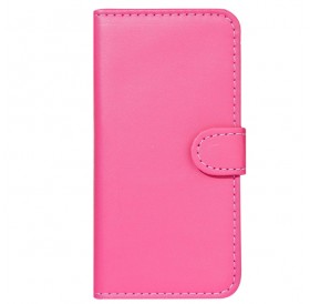iPhone 6 læder etui pink incl. stylus og skærmbeskytter