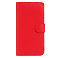 iPhone 6 læder etui rød incl. stylus og skærmbeskytter