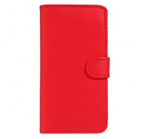 iPhone 6 læder etui rød incl. stylus og skærmbeskytter