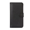 iPhone 7 læder etui sort incl. stylus og skærmbeskytter