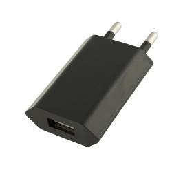 iPhone USB Adapter Oplader 220V AC | Sort