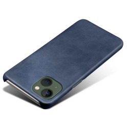 iPhone 14 læder cover back - Blå