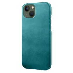 iPhone 14 læder cover back - Grøn