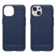 iPhone 15 cover børstet - Blå